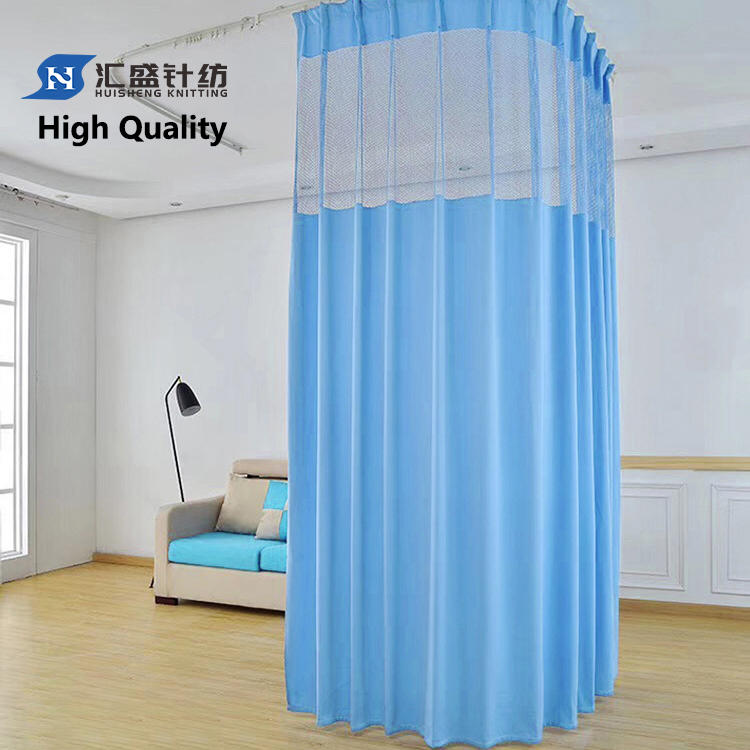 Wholesalers ceiling medical cubicle partition fabric for hospital curtains