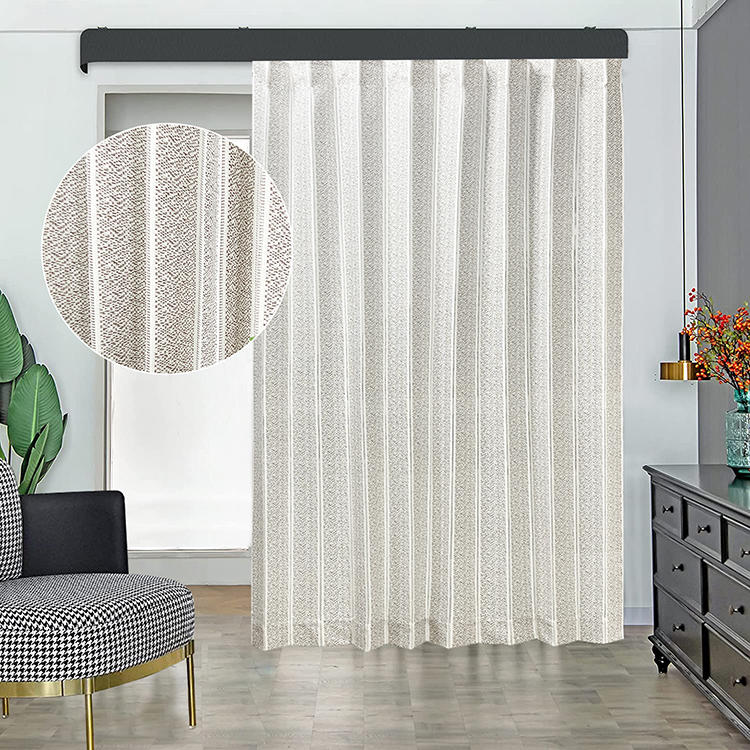 White kitchen privacy blackout drape window door divider curtain blinds shades vertical fabric