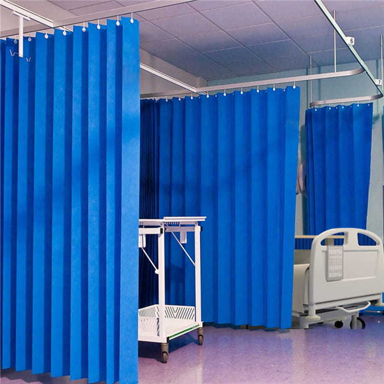 curved partition ceiling bed track disposable fabric medical medical curtains for kids hospital