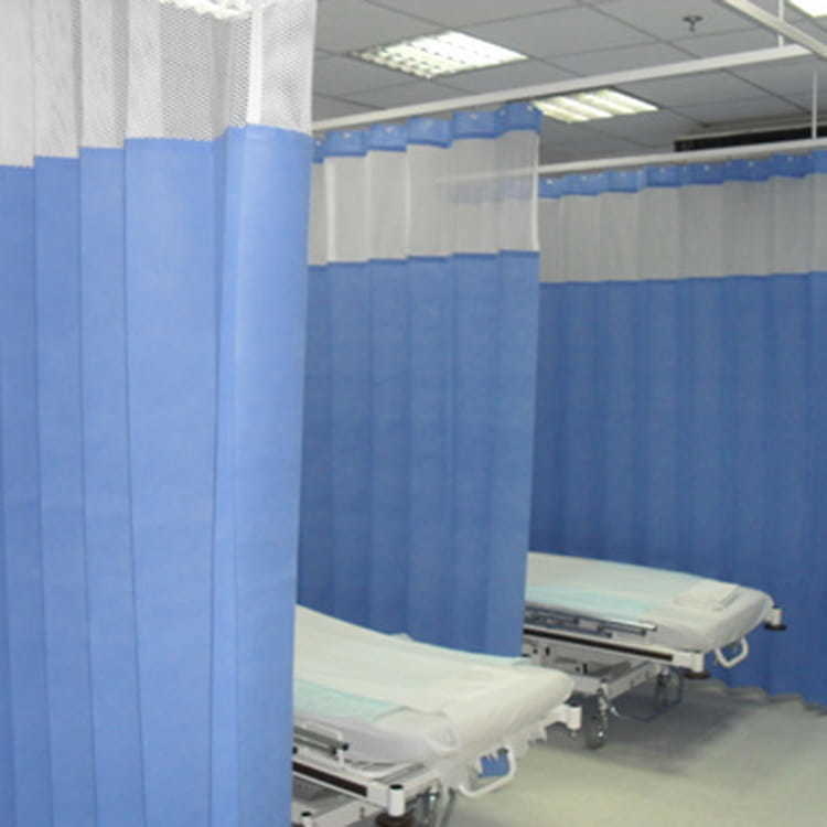 room curved partition ceiling bed disposable fabric medical curtain medical curtains for kids hospital