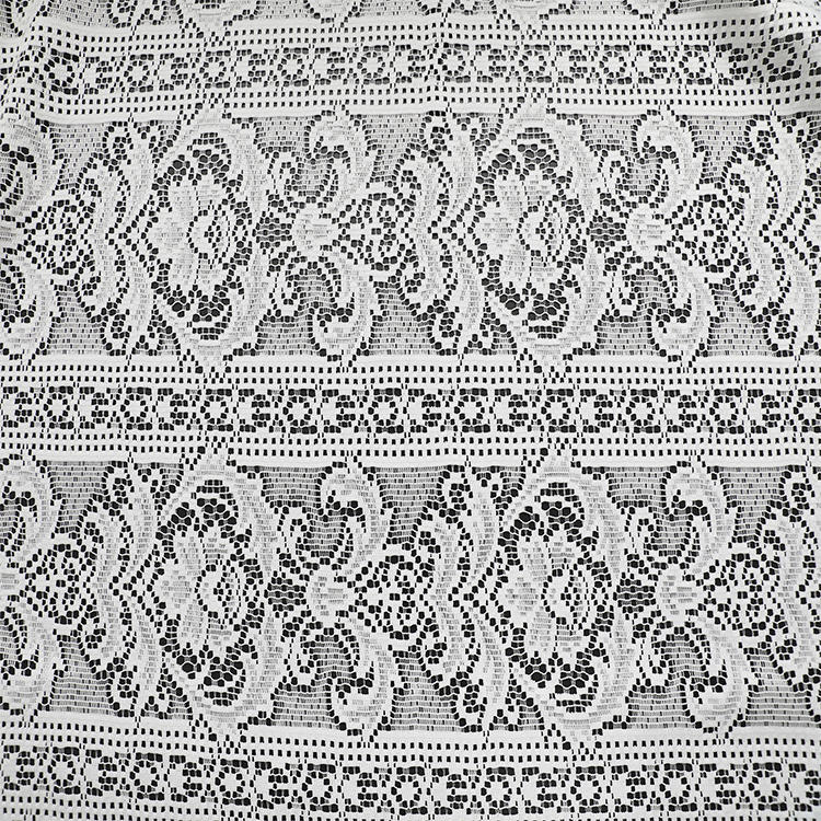 Designed curtain polyster wedding white mesh plain lightweight spot elengant fabric sheer