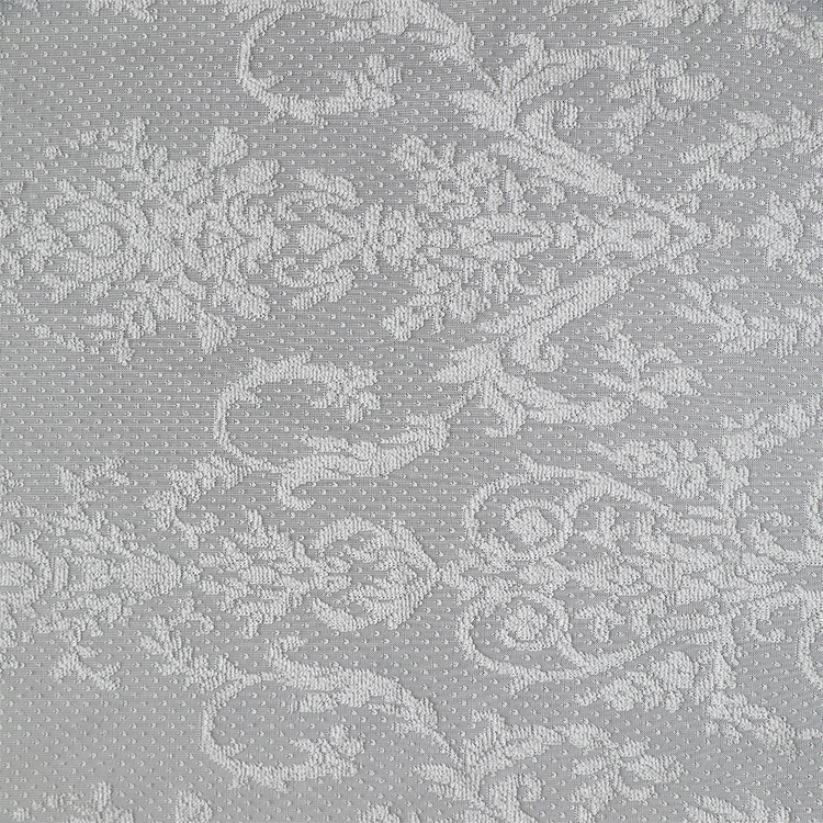 Hot sell window curtain lightweight spot voile wedding elengant living room white sheer fabric