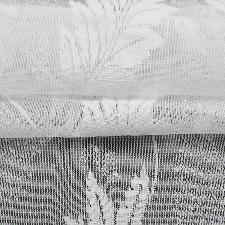Cheap polyster mesh plain organza lightweight spot elengants lace curtain sheer lace fabric