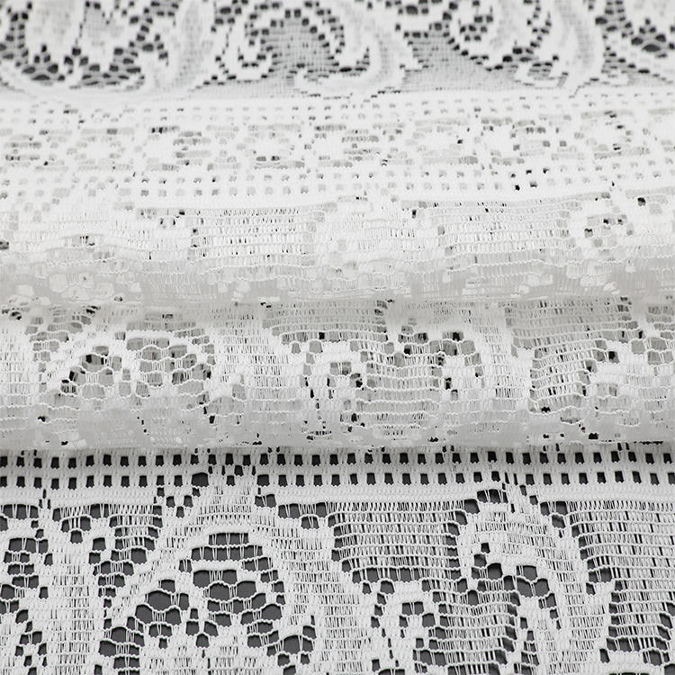 Designed curtain polyster wedding white mesh plain lightweight spot elengant fabric sheer