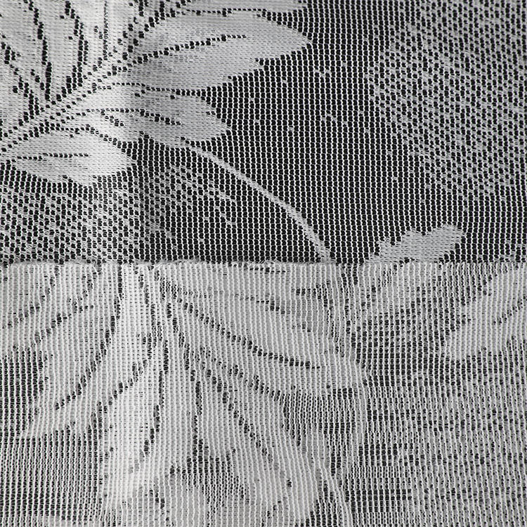 Cheap polyster mesh plain organza lightweight spot elengants lace curtain sheer lace fabric