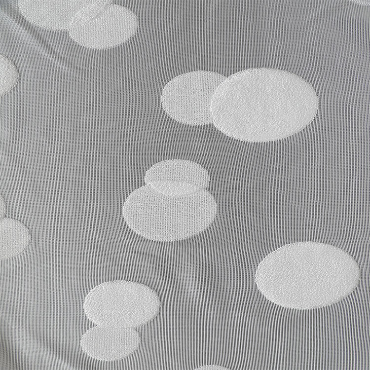 Factory Supply Voile Curtain lightweight spot elengant Living Room sheer_organza_fabric