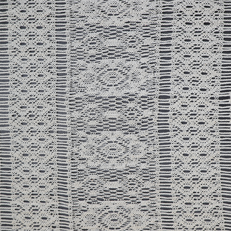 Factory Supply soft polyester white voile window curtains jacquard mesh curtain sheer fabric
