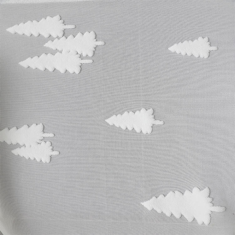 Turkish curtain lightweight wedding white polyster mesh plain spot elengant sheer lace fabric